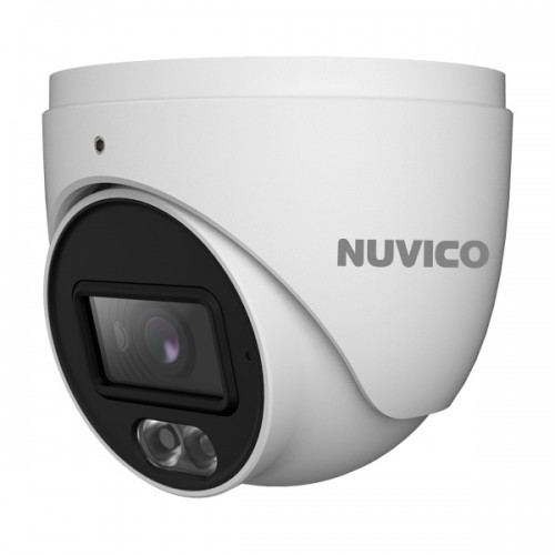 NCT-5MLC-E2 Nuvico Xcel Series 2.8mm Lens 30FPS @ 5MP ColorBurst Indoor/Outdoor White Light Day/Night WDR Eyeball IP Camera 12VDC/PoE NCT-5MLC-E2 Nuvico Xcel Series 2.8mm Lens 30FPS @ 5MP ColorBurst Indoor/Outdoor White Light Day/Night WDR Eyeball IP Camera 12VDC/PoE