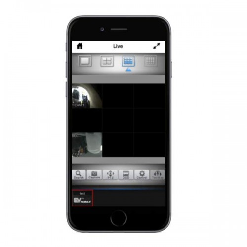Nuvico EV Mobile App for EV2 and Hydra HD Series Recorders - iOS